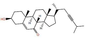 3b-Hydroxycholest-5-en-23-yn-7-one